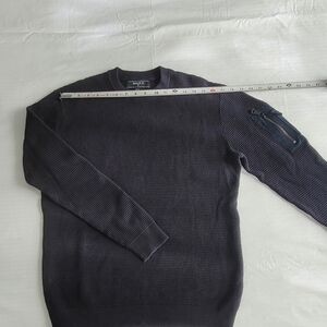 Forever 21 Men's  Black Charcoal Crewneck Sweater